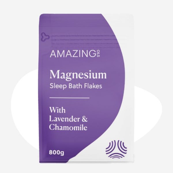 Amazing Oils - Magnesium Sleep Bath Flakes 800g