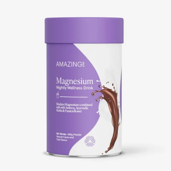 Amazing Oils - Magnesium Nightly Wellness Drink Cacao & Chai 200g