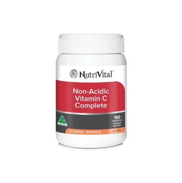 NutriVital - Vitamin C Complete Non-Acidic 180 tabs