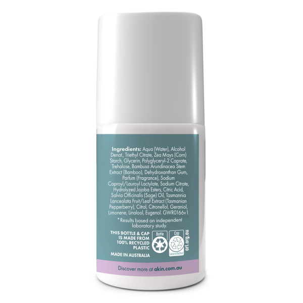 A'kin - Deodorant Roll On Geranium & Wood 65ml - Image 2