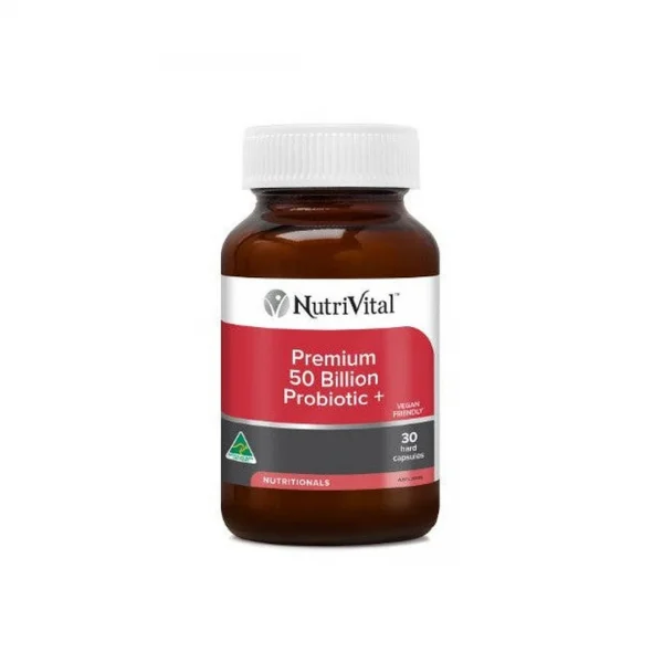 NutriVital - Premium Probiotic 50 Billion Plus 30 caps