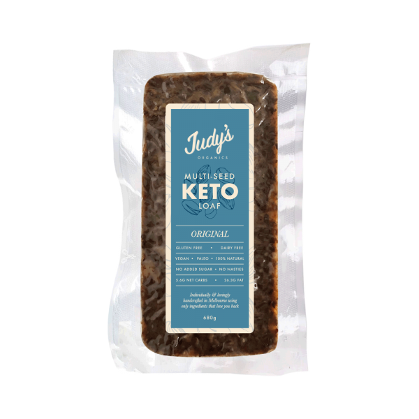 Judy's Organics - Multi-Seed Keto Loaf Original 680g