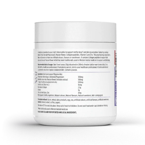 Nutra-Life - Magnesium Sleep + Collagen Renew Berry 250g - Image 2