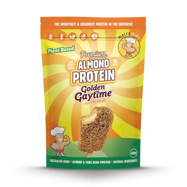 Macro Mike - Premium Almond Protein Golden Gaytime 400g