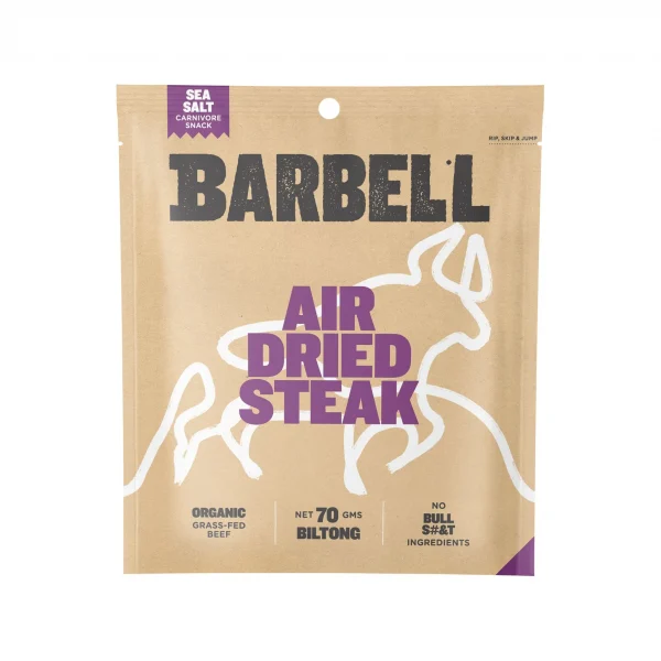 Barbell - Air Dried Steak Sea Salt 70g