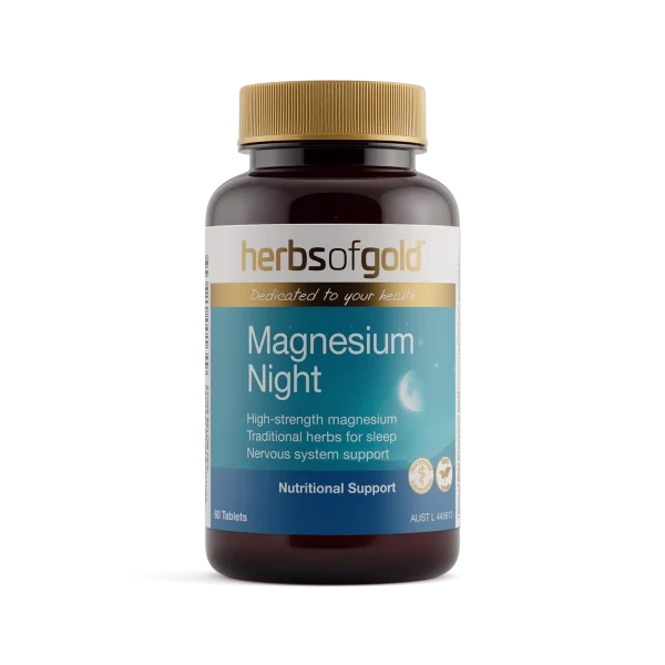 Herbs of Gold - Magnesium Night 60 tabs